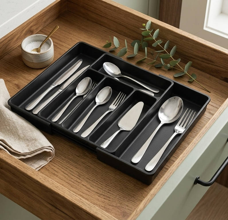 Organizador de utensilios extensible