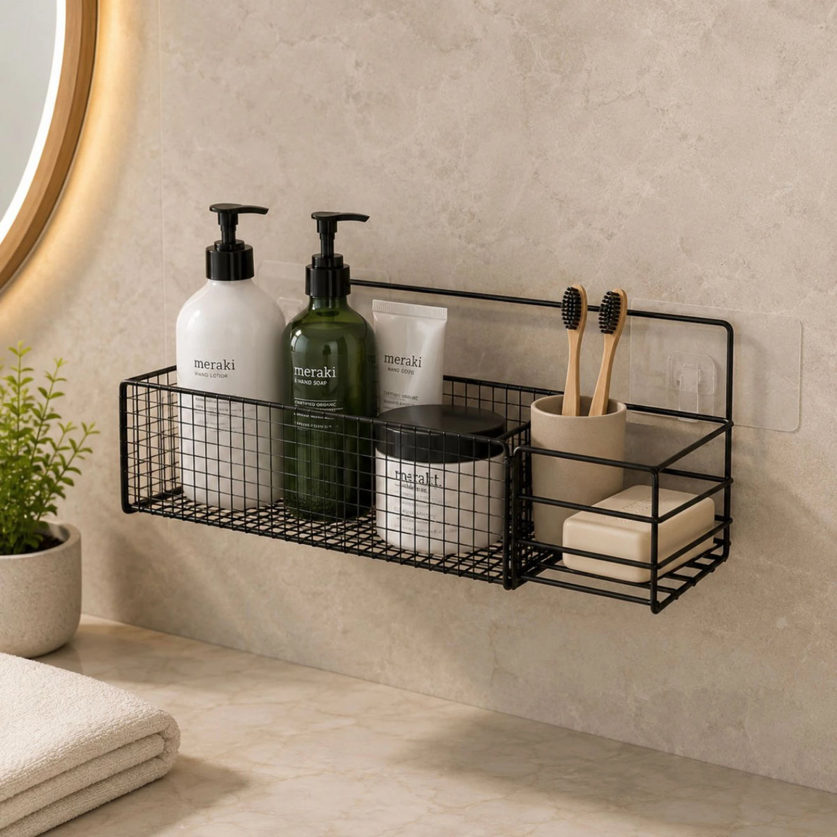 Organizador de baño