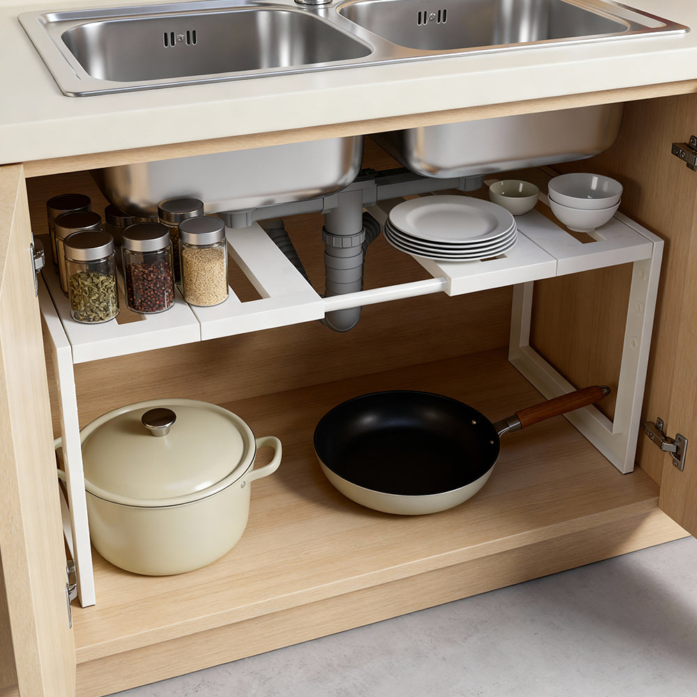 Organizador bajo mezada extensible