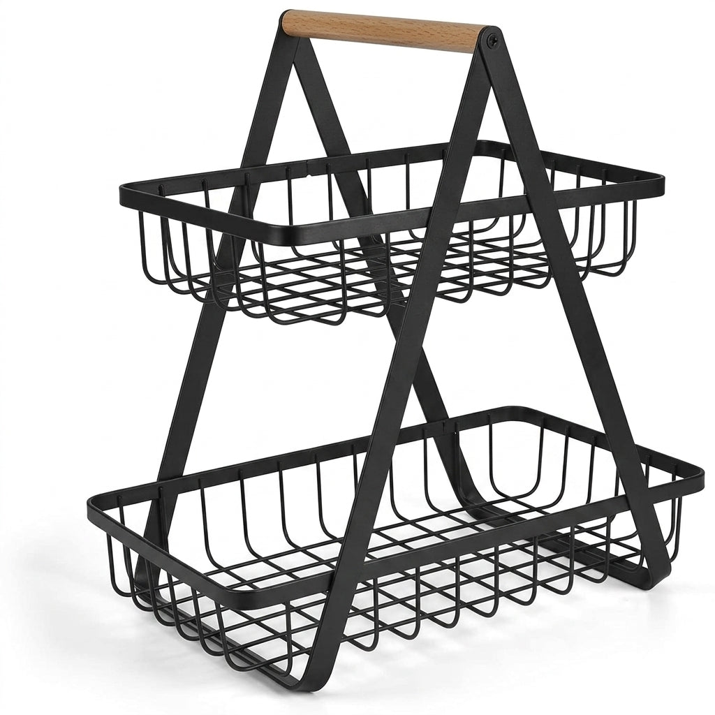 Frutero Organizador de 2 Niveles